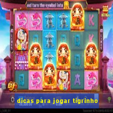 dicas para jogar tigrinho