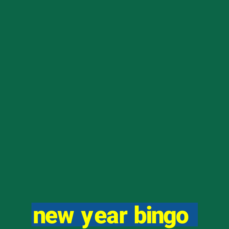 new year bingo