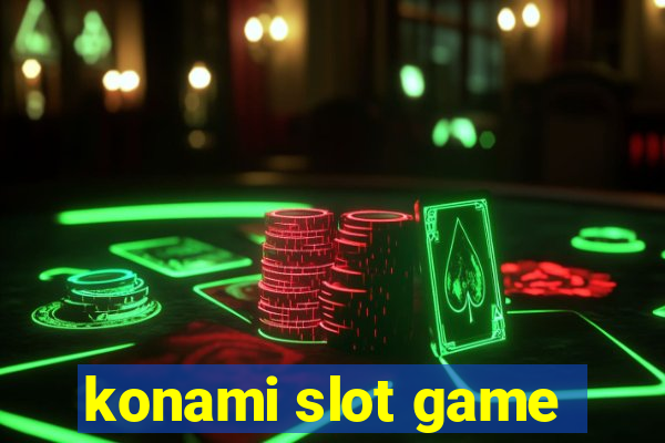 konami slot game