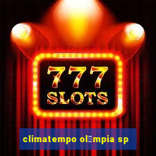 climatempo ol铆mpia sp