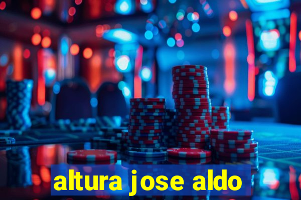 altura jose aldo