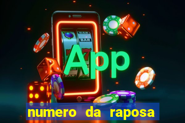 numero da raposa jogo do bicho