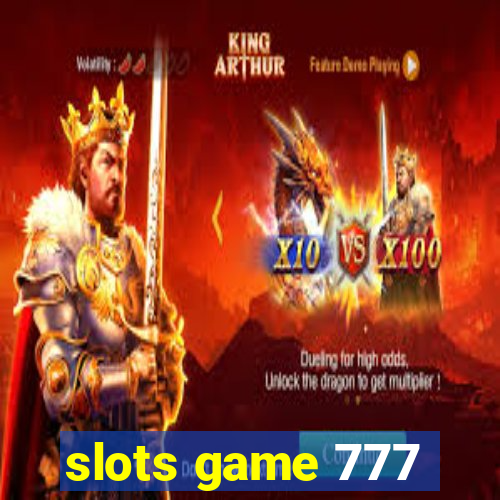 slots game 777