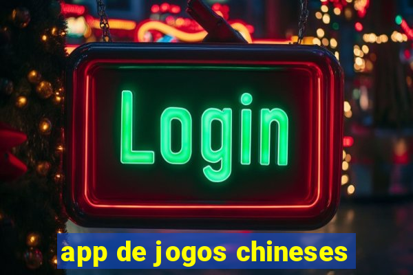 app de jogos chineses