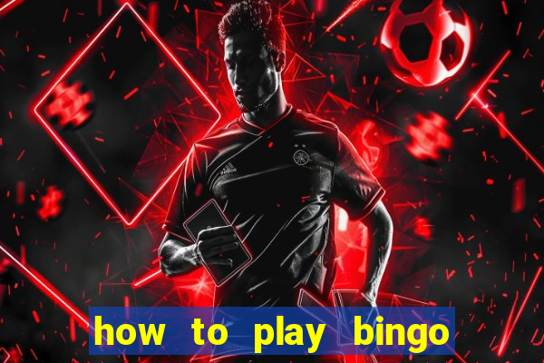 how to play bingo with playing cards