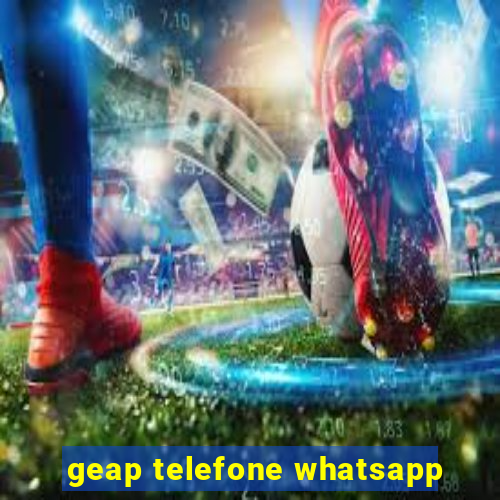 geap telefone whatsapp