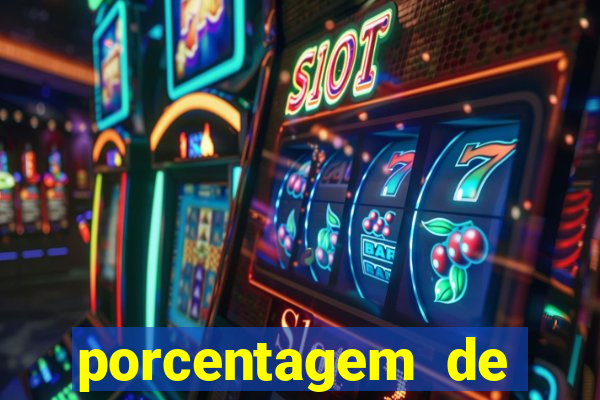 porcentagem de jogos slot