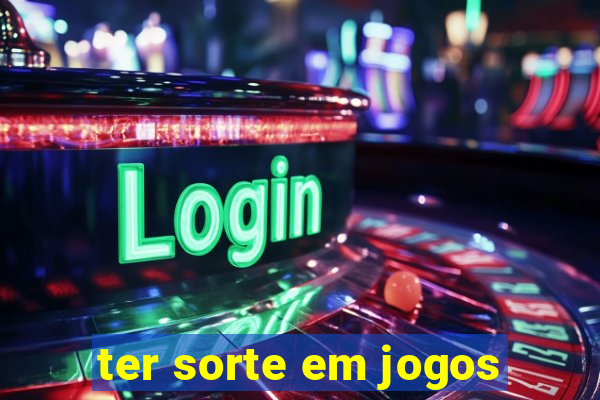 ter sorte em jogos