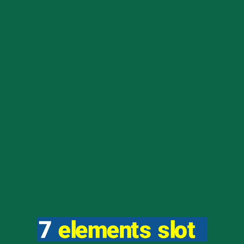 7 elements slot