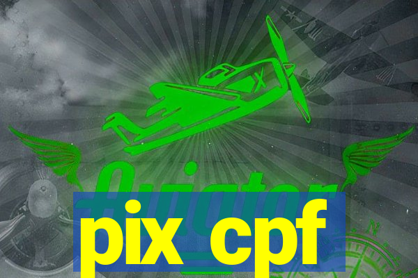 pix cpf