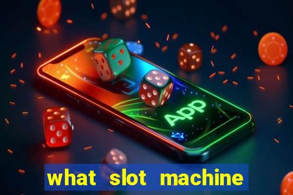 what slot machine has the best odds