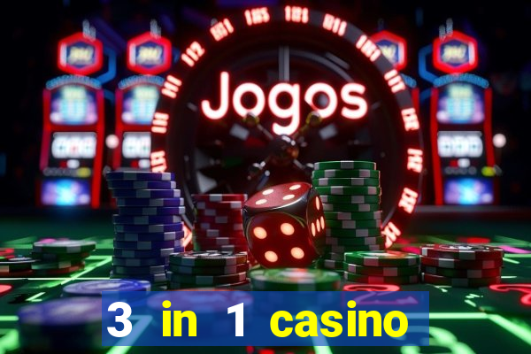 3 in 1 casino game table