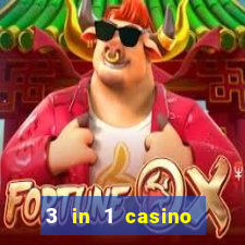 3 in 1 casino game table