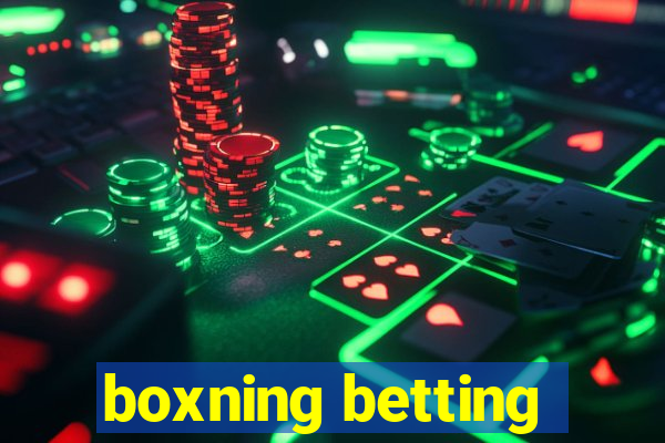 boxning betting