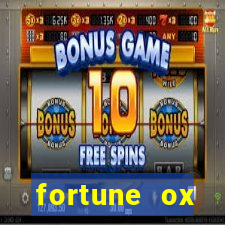 fortune ox horários pagantes