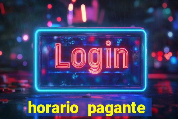 horario pagante fortune tiger