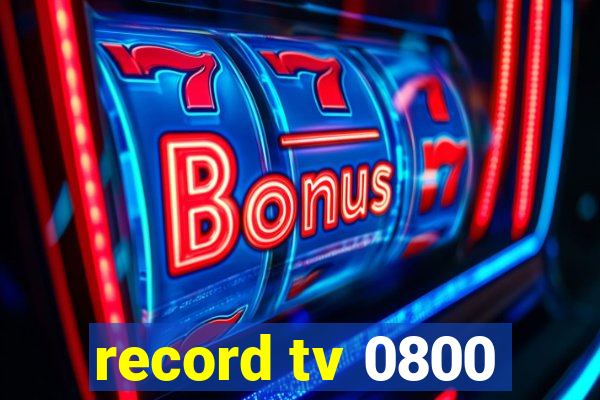 record tv 0800