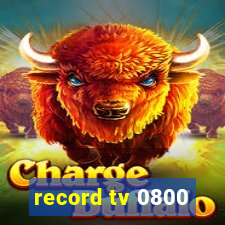 record tv 0800