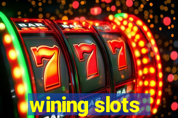 wining slots