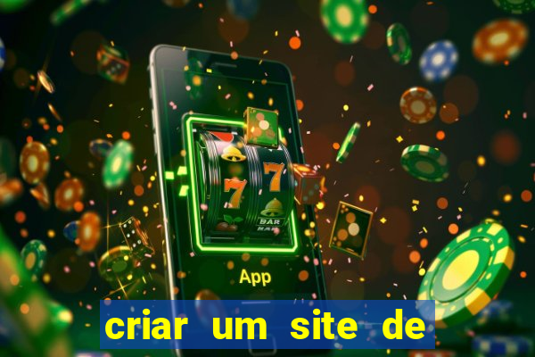 criar um site de jogos agora