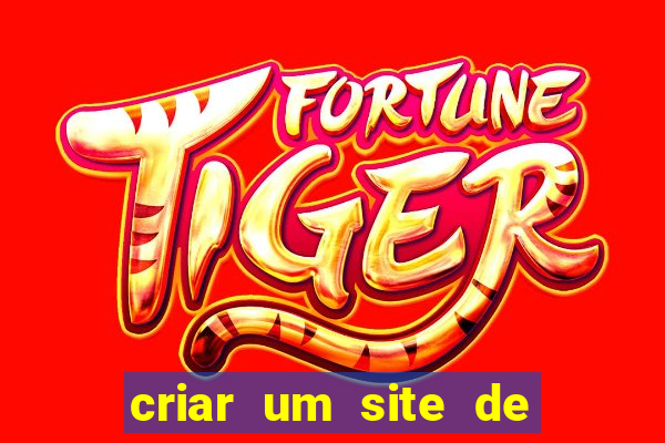 criar um site de jogos agora