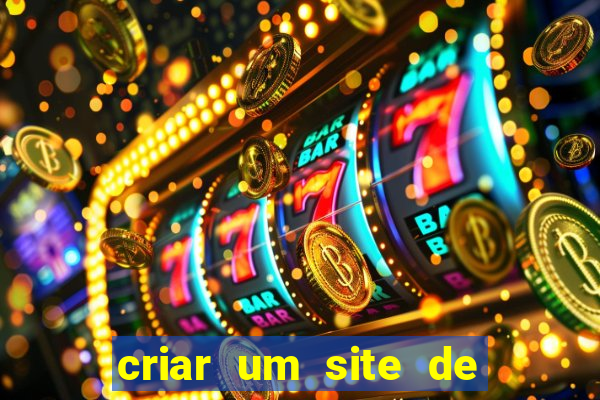 criar um site de jogos agora