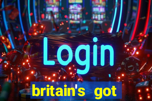 britain's got talent bingo