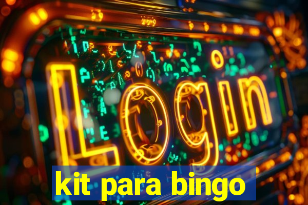 kit para bingo