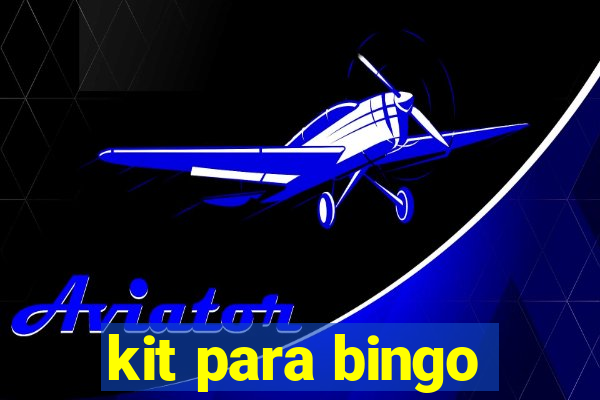 kit para bingo