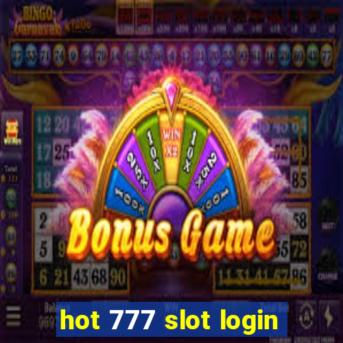 hot 777 slot login