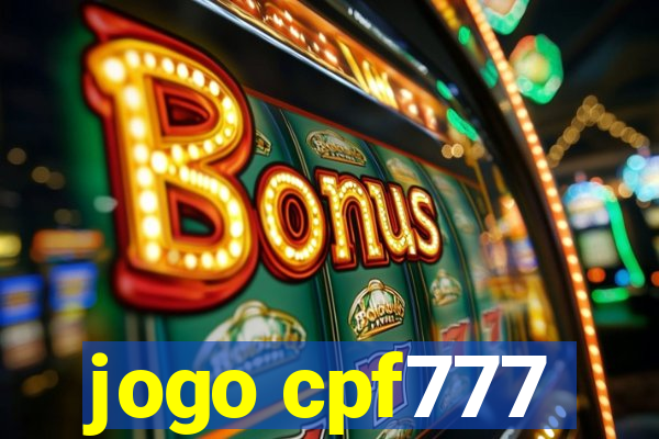 jogo cpf777