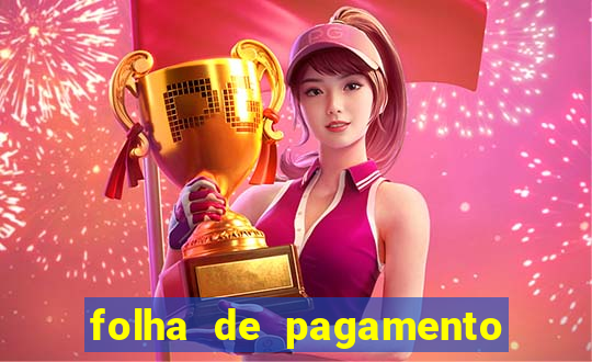 folha de pagamento para preencher word