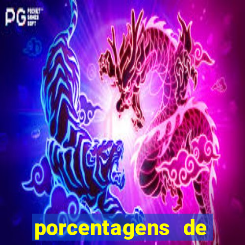 porcentagens de jogos pagantes