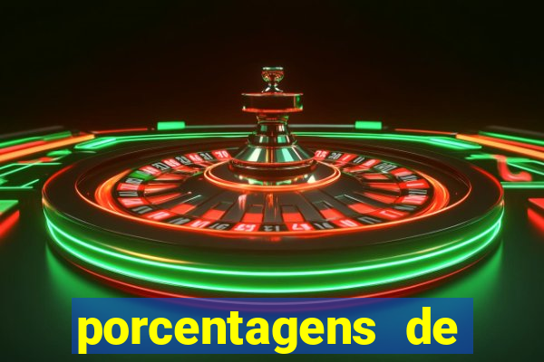 porcentagens de jogos pagantes