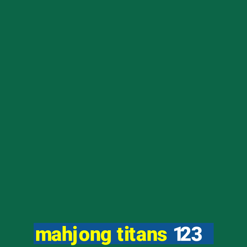 mahjong titans 123