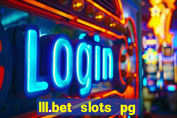 lll.bet slots pg online games