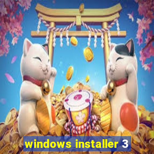 windows installer 3