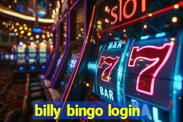 billy bingo login