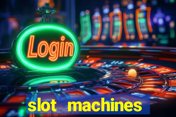 slot machines online casino