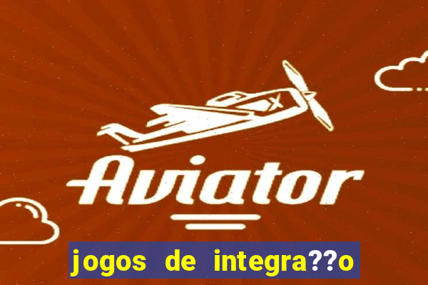 jogos de integra??o educa??o física