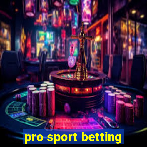 pro sport betting