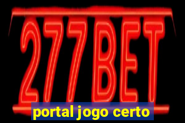 portal jogo certo