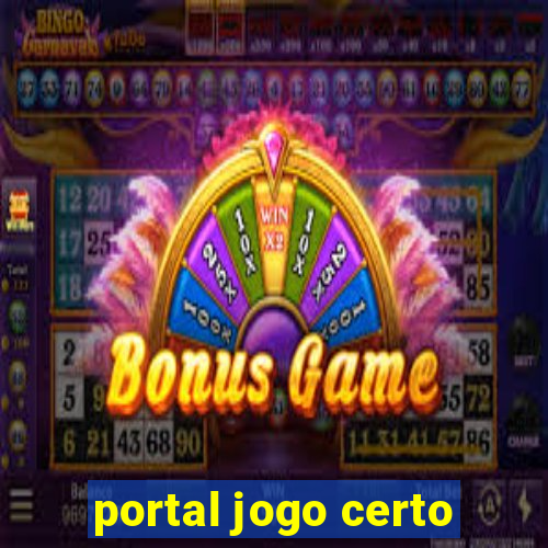 portal jogo certo