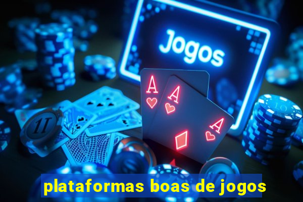 plataformas boas de jogos