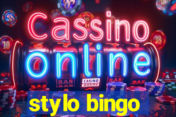 stylo bingo