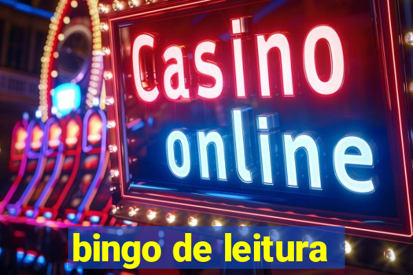 bingo de leitura