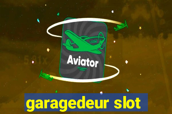 garagedeur slot