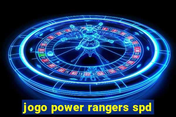 jogo power rangers spd