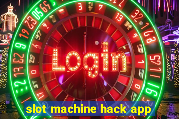 slot machine hack app