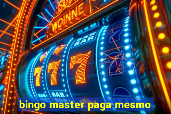 bingo master paga mesmo